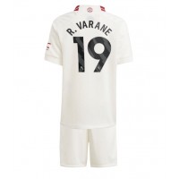 Manchester United Raphael Varane #19 Tredje trøje Børn 2023-24 Kortærmet (+ Korte bukser)